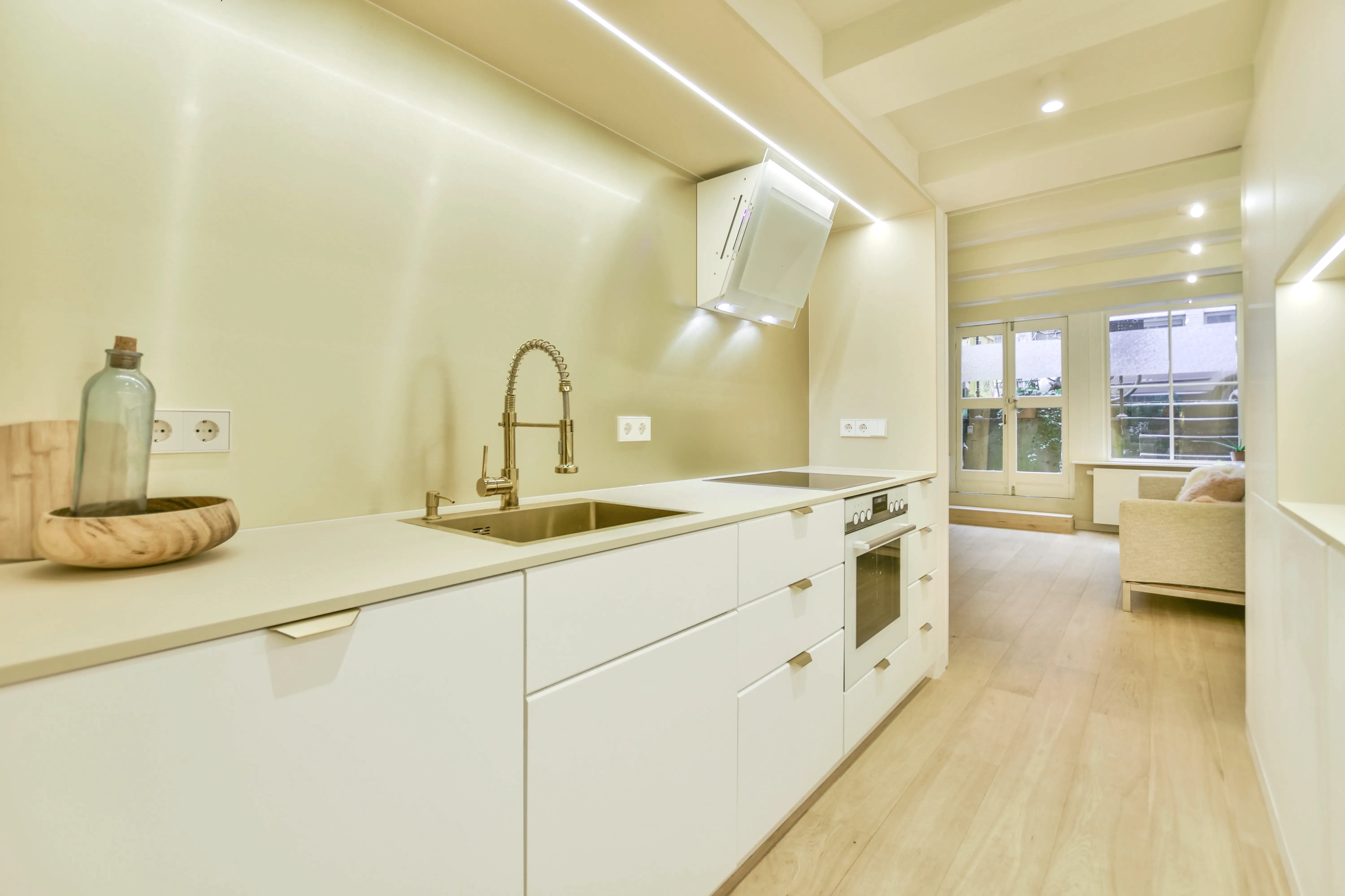 Cocina abierta reformada en Cambrils